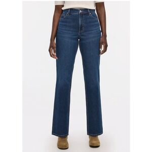 Reitmans Straight Leg Jeans Women 29 Blue Curvy Mid Rise‎ The Classic Denim